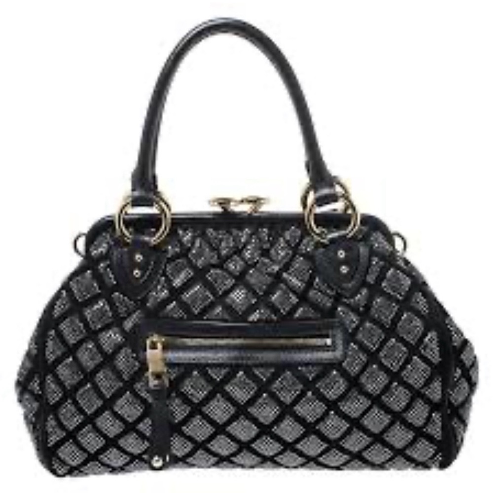 Marc Jacobs Crystal Embellished Stam Bag